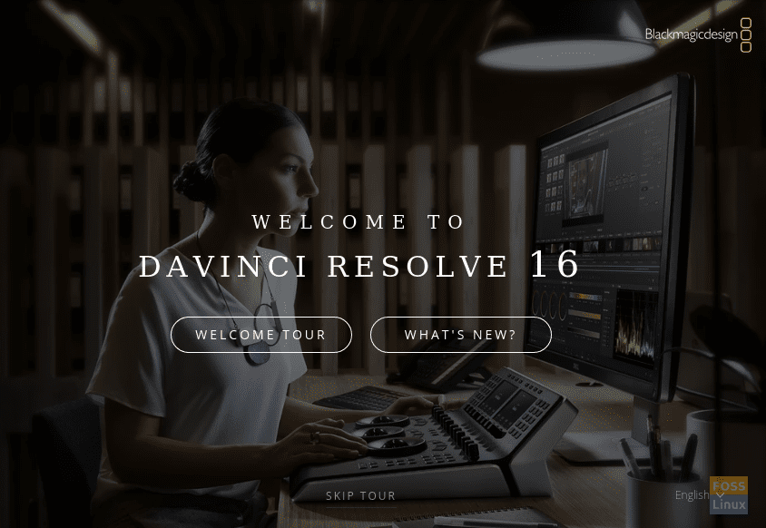 Bienvenido a DaVinci Resolve