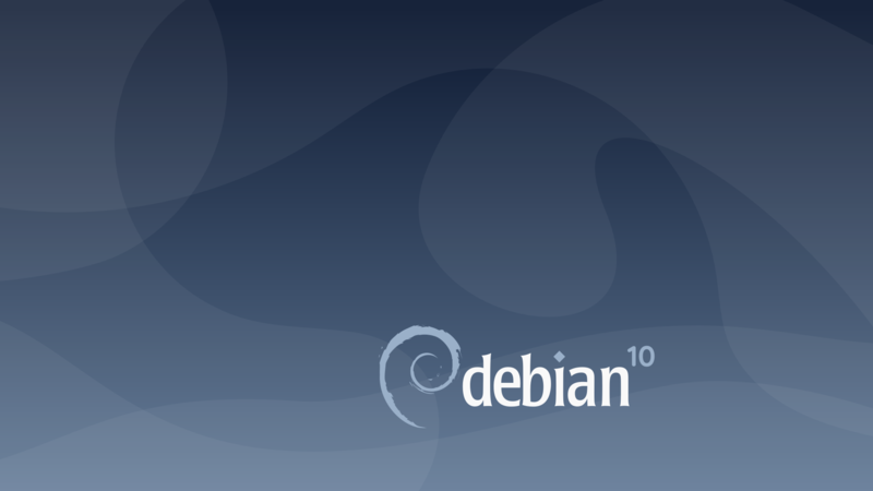 Fondo de escritorio de Debian 10.3