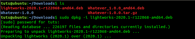 Configurar la instalación para la instalación