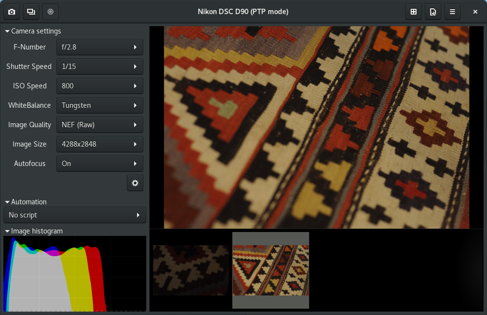 Enredar la ventana principal