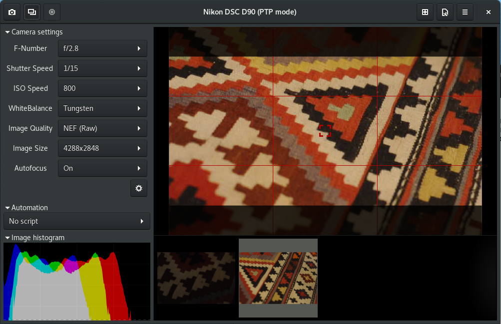 Modo de vista previa de enredos