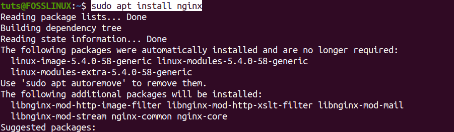 Instalar Nginx
