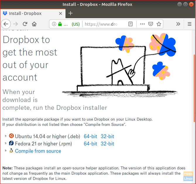 Abra Dropbox desde su navegador