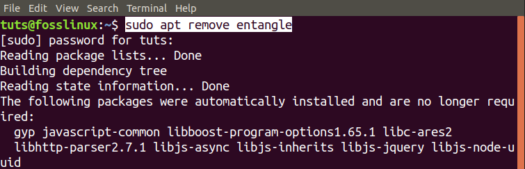 Eliminar Entangle en Ubuntu