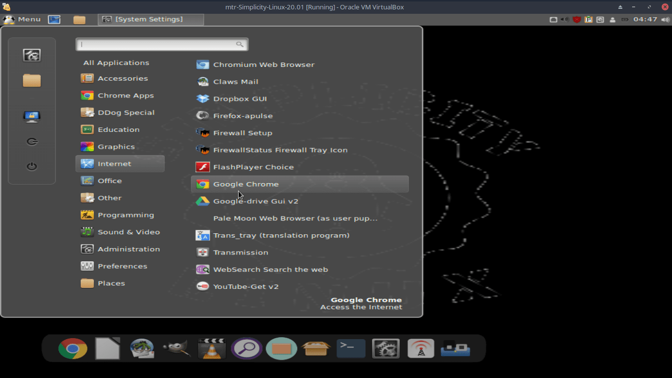 Simplicity Linux 20.1 Desktop Edition
