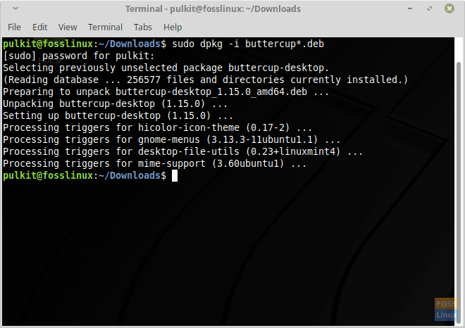 Instalación en Linux Mint