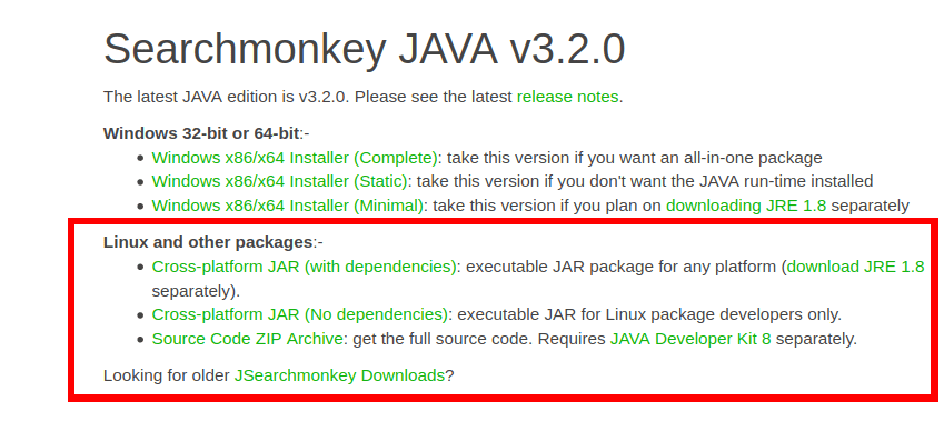 Descarga de Java Edition