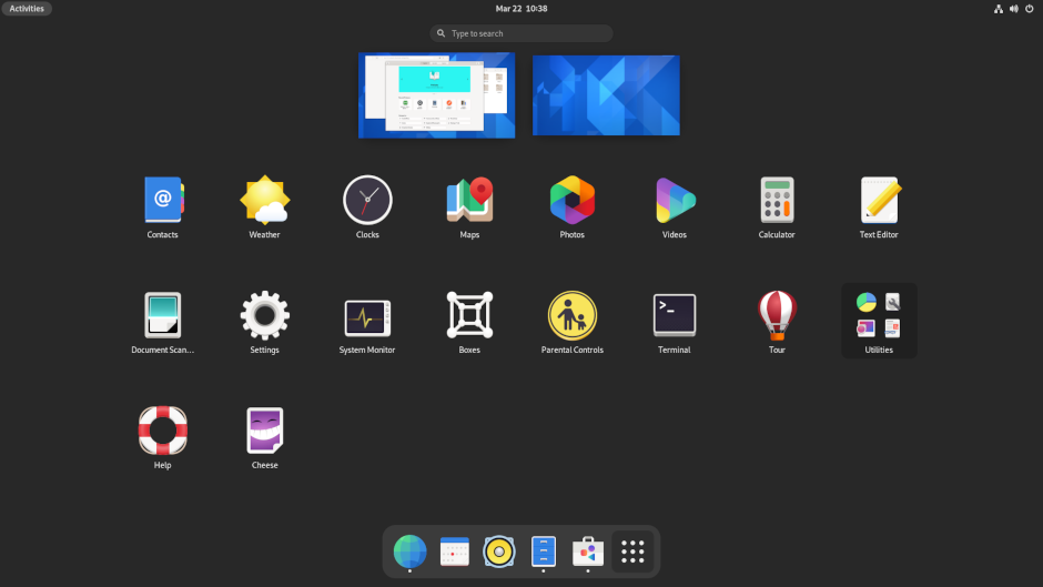 Shell-descripción general-gnome-escritorio